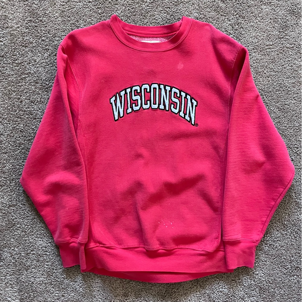 Vintage university of Wisconsin crewneck
